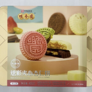 咀香园-炫彩夹心杏仁饼 400g*10罐