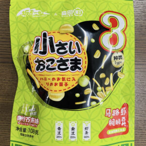 坂吉一町-马路虾脆脆豆（青柠芥末味）108g*24包