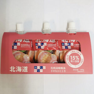 超友味北海道乳酸菌吸吸冻（白桃味）180g*24盒