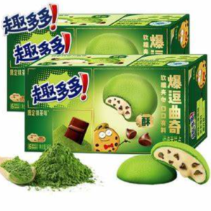 趣多多-爆豆曲奇（抹茶味）96g*18盒