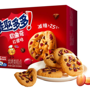 趣多多-软曲奇（红提味）160g*24盒