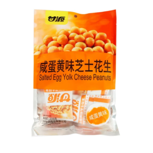 甘源-咸蛋黄芝士花生 208g*20包