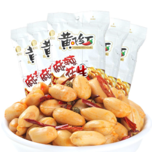 黄飞红麻辣花生 210g*16包