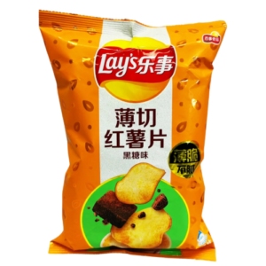 乐事薄切红薯片（黑糖味）60g*22袋