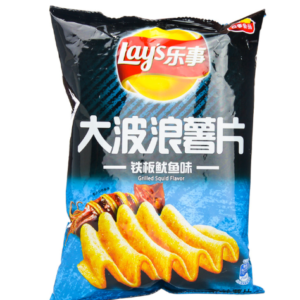 乐事-大波浪薯片（铁板鱿鱼味）70g*22袋