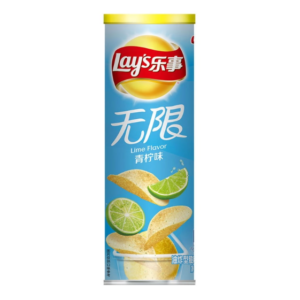 乐事无限罐装薯片-青柠味 90g*24罐