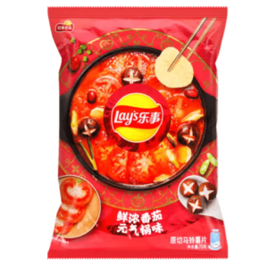 乐事薯片鲜浓番茄元气锅味 70g*22包