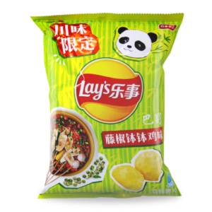 乐事薯片藤椒钵钵鸡味70g*22包