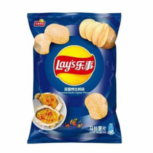 乐事薯片蒜蓉烤生蚝味70g*22包