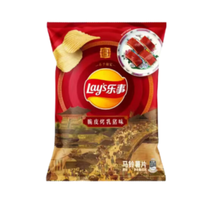 乐事薯片脆皮烧卤猪味70g*22包