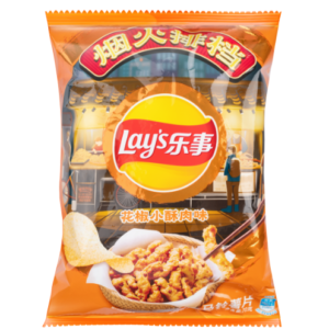 乐事薯片花椒小酥肉味70g*22包