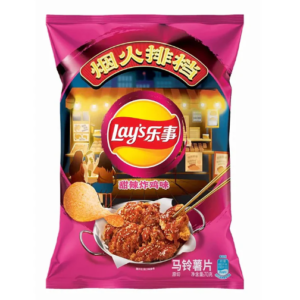 乐事薯片甜辣炸鸡味70g*22包