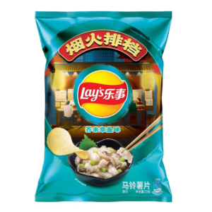 乐事薯片芥末章鱼味70g*22包