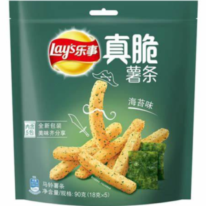 乐事薯条（海苔味）90g*36包